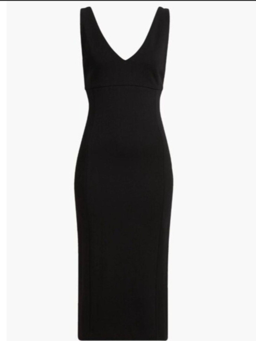SPANX Black V-Neck Maxi Dress